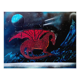 Red Dragon Photo Print