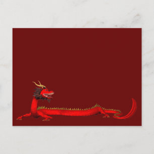 Red Dragon Postcard