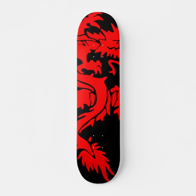 Red Dragon Skateboard (Front)