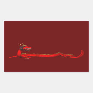Red Dragon Sticker