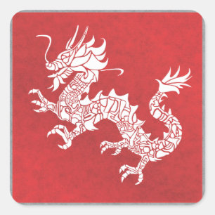 red dragon stickers