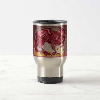 Red Dragon Travel Mug