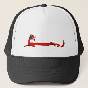 Red Dragon Trucker Hat