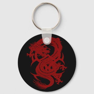 Red Dragon Xiuhcoatl Key Chain