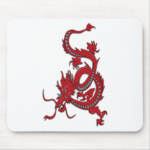 Red Dragon - Year of the Dragon Mouse Pad