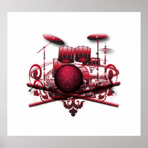red-drum-design poster