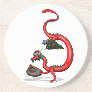 Red Eastern Dragon Coaster