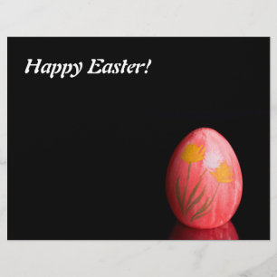 Red Easter's egg Flyer