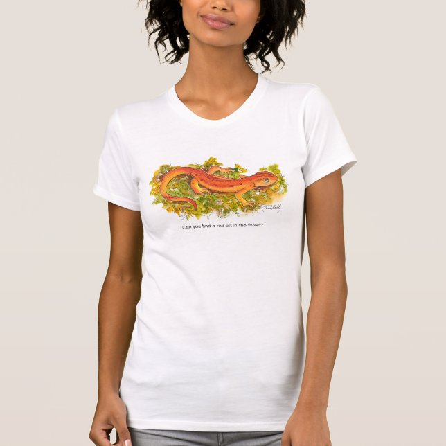 Red Eft Friends of Timbercrest Tee Shirt (Front)