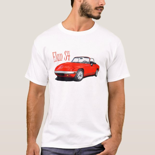 Red Elan S4 T-Shirt (Front)
