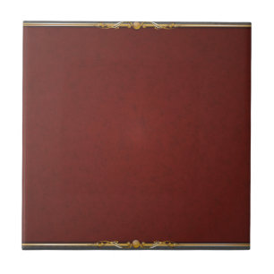 Red elegant tile