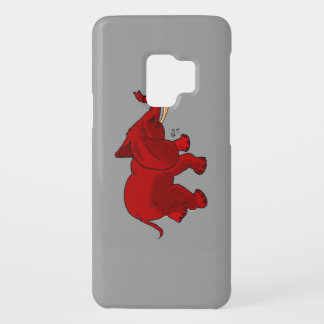 Red Elephant Design Case-Mate Samsung Galaxy S9 Case