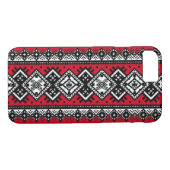Red Embroidery Case-Mate iPhone Case (Back (Horizontal))