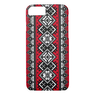 Red Embroidery Case-Mate iPhone Case