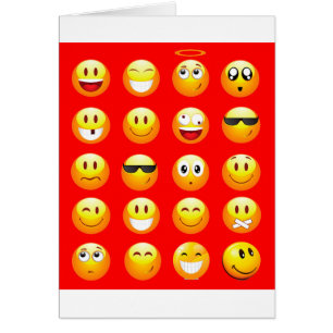 red emojis