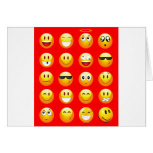 red emojis