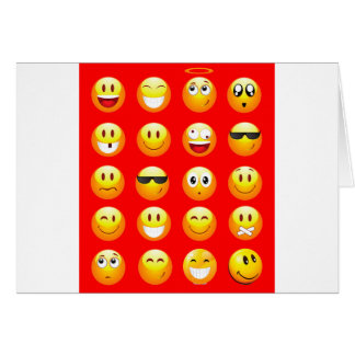 red emojis