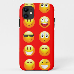 red emojis iPhone 11 case