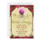 Red Enchanted Rose Beauty Bridal Shower