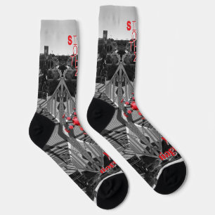 Red End Times Socks