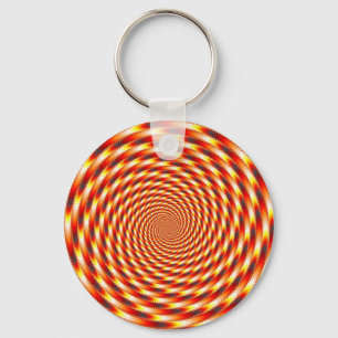 Red Eye - Fractal Keychain