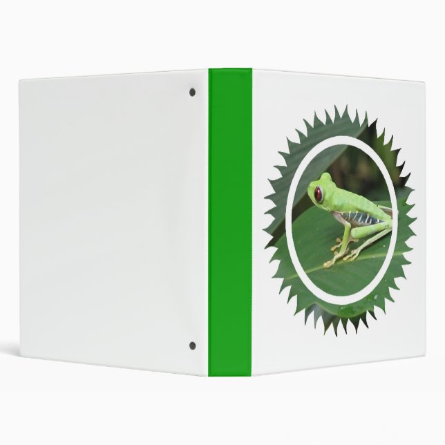 Red Eye Green Tree Frog Binder (Background)