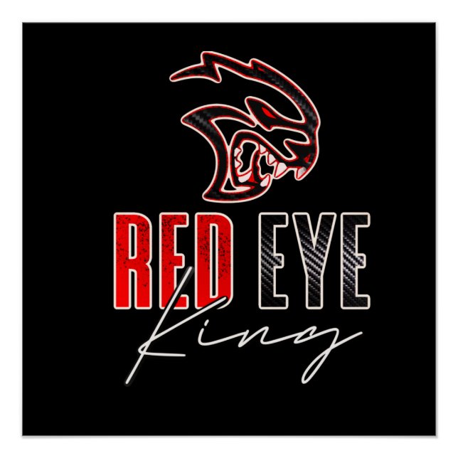 Red Eye King Poster (Front)