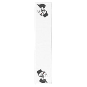 Red Eye Skeleton Short Table Runner