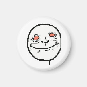 Red Eye Stoner Face Magnet
