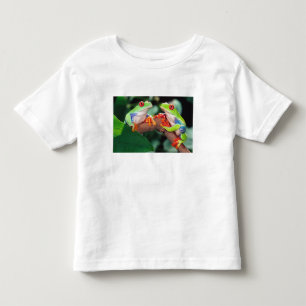 Red Eye Treefrog Pair, Agalychinis callidryas, Toddler T-shirt