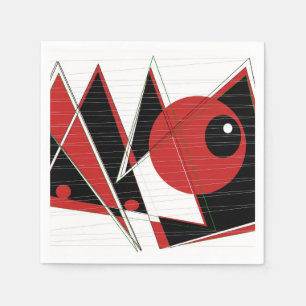 Red Eye Watching Napkins