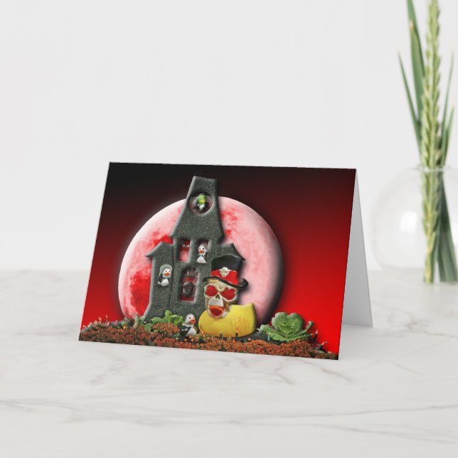 Red-Eyed Ducky Card (Front)