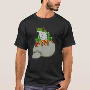 Red Eyed Frog Rainforest Amphibian Frogs T-Shirt