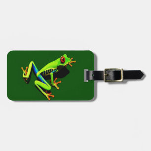 Red-Eyed Green Tree Frog Luggage Tag