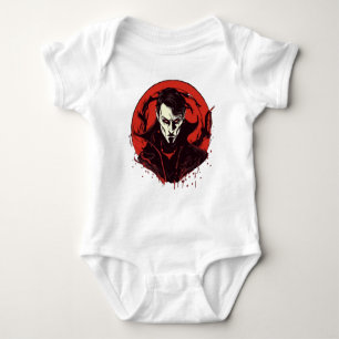 Red-Eyed Horror Baby Bodysuit