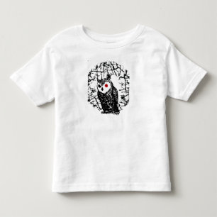 Red Eyed Owl Toddler T-shirt