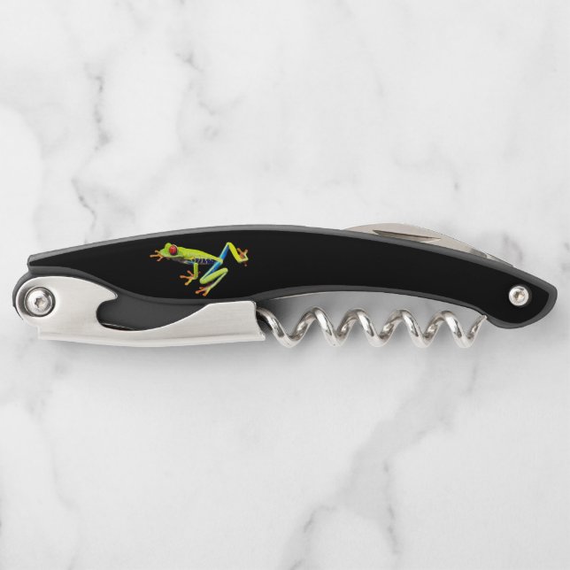 Red Eyed Painted Tree Frog  Corkscrew (Front)