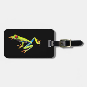Red Eyed Painted Tree Frog  Luggage Tag