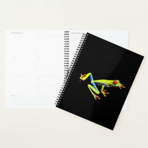 Red Eyed Painted Tree Frog  Planner