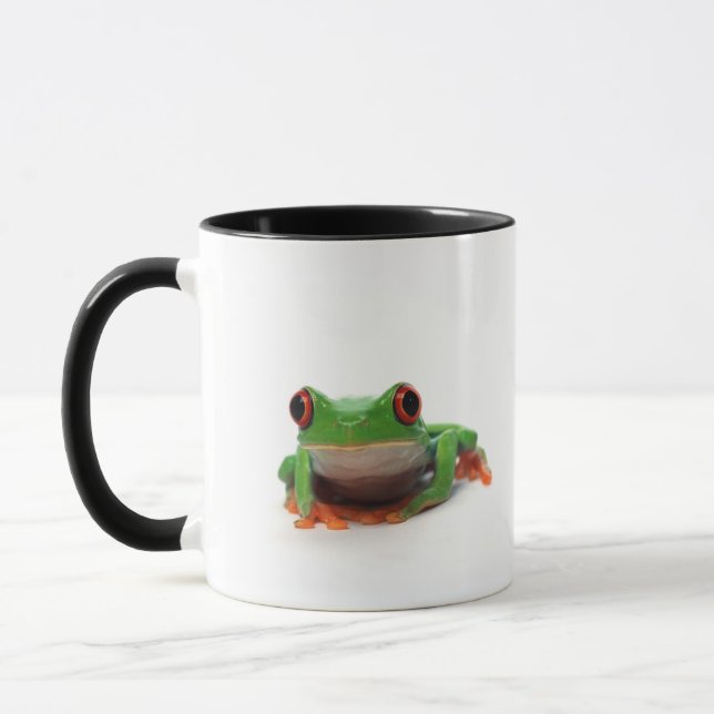 Red eyed tree frog 2 mug (Left)