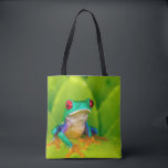 Red-eyed tree frog, Costa Rica Tote Bag<br><div class="desc">Red-eyed tree frog (Agalychnis callidryas),  Costa Rica</div>