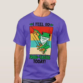 Red Eyed Tree Frog Cute Rainforest Amphibian  15  T-Shirt