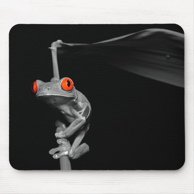 Red Eyed Tree Frog Mouse Pad (Front)