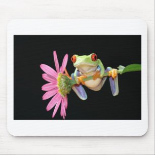 red eyed tree frog mouse pad