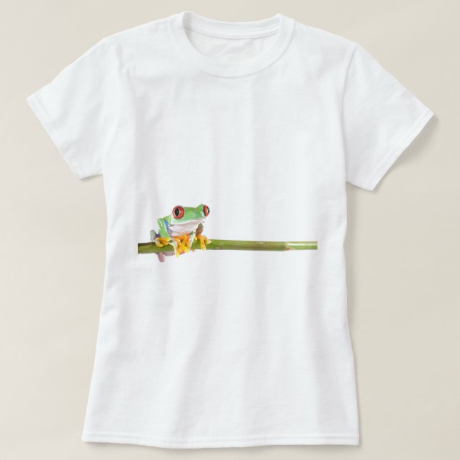 red eyed tree frog T-Shirt (Design Front)