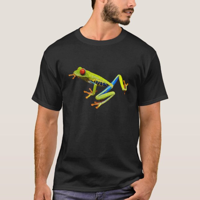 Red Eyed Tree Frog T-Shirt (Front)