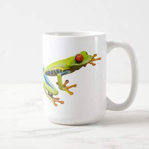 Red eyed tree frogs coffee mug