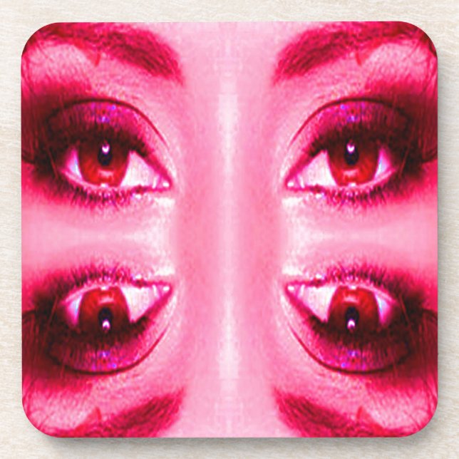 Red Eyes Coaster (Front)