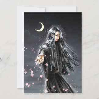 red eyes man invitation