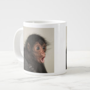 Red-faced Spider Monkey Ateles paniscus) Large Coffee Mug